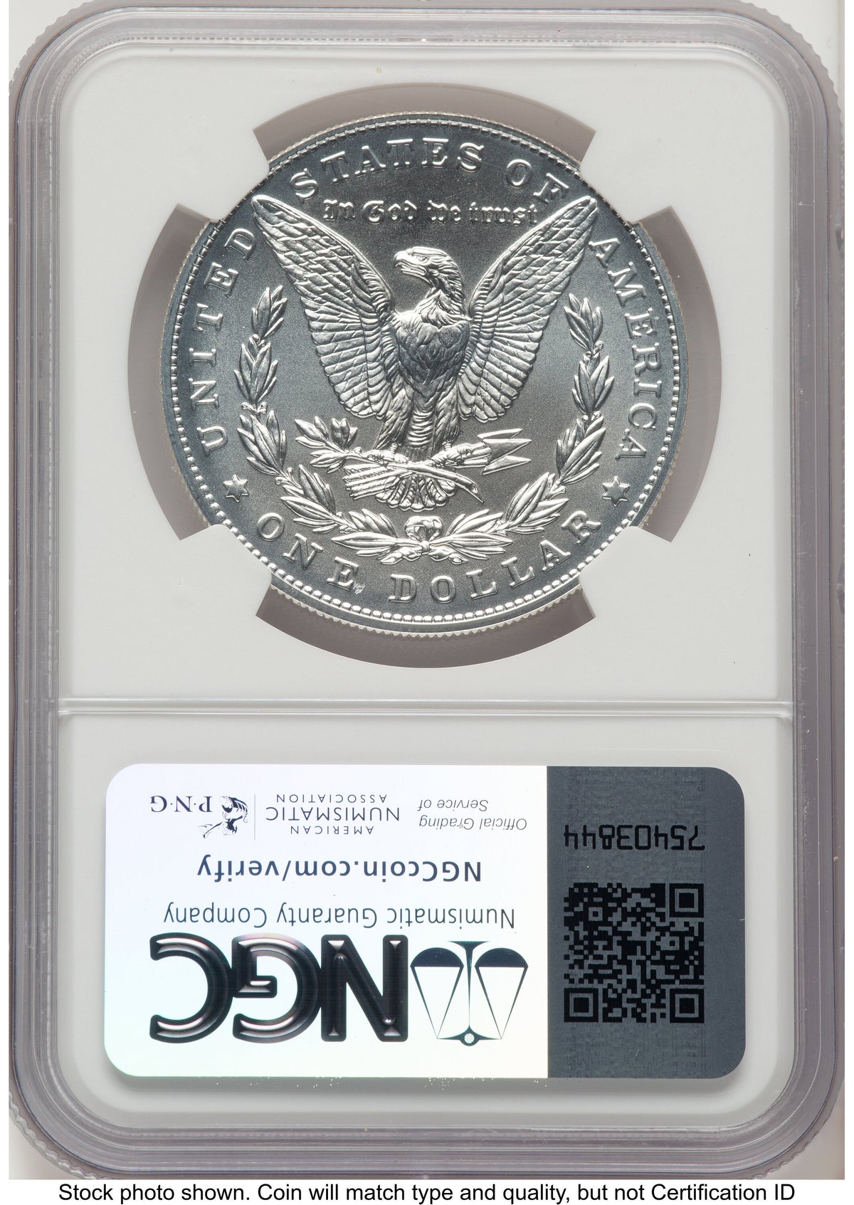 2021 Morgan Dollar Brown Label NGC MS70