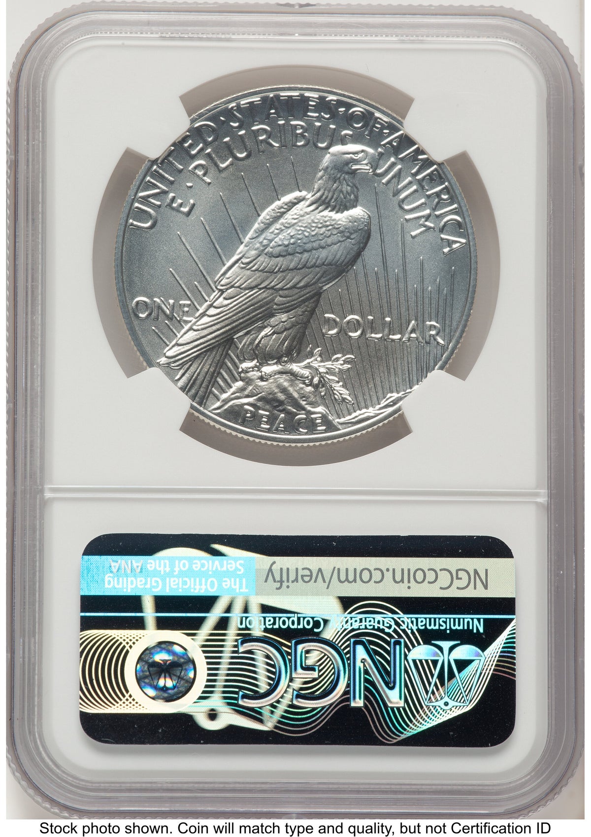 2021 Peace Dollar Brown Label NGC MS70