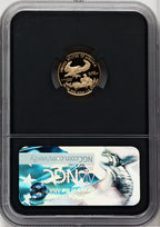 2017-W 4-Coin Set Gold American Eagle ER Blue NGC PF70 Moy Signed