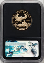 2017-W 4-Coin Set Gold American Eagle ER Blue NGC PF70 Moy Signed