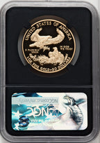 2017-W 4-Coin Set Gold American Eagle ER Blue NGC PF70 Moy Signed