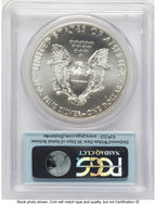 2012 Silver Eagle FS Flag PCGS MS70