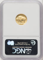 2008-W 4-Coin Set Gold Buffalos ER Blue Label NGC MS70
