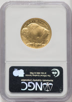 2008-W 4-Coin Set Gold Buffalos ER Blue Label NGC MS70