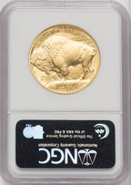 2008-W 4-Coin Set Gold Buffalos ER Blue Label NGC MS70