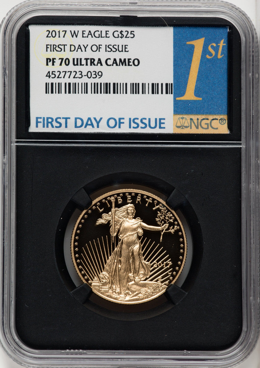 2017-W Gold American Eagle 4-Coin Set NGC PF70