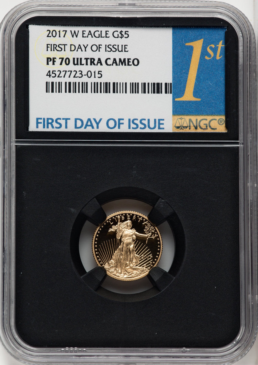 2017-W Gold American Eagle 4-Coin Set NGC PF70