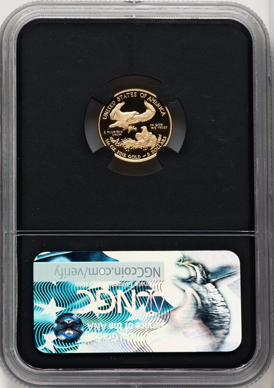 2017-W Gold American Eagle 4-Coin Set NGC PF70