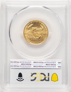 1986 Gold Eagle 1/4 oz Blue Gradient PCGS MS69