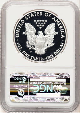 2012-W Proof Silver Eagle 1 oz ER West Point Star Label NGC PF70