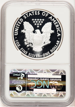 2011-W Proof Silver Eagle 1 oz ER West Point Star Label NGC PF70