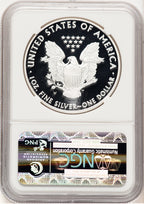 2011-W Proof Silver Eagle 1 oz ER West Point Star Label NGC PF70