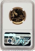 2020-W 1/2 oz Proof Gold End of World War II 75th Anniversary FDI V-Day Label NGC PF70