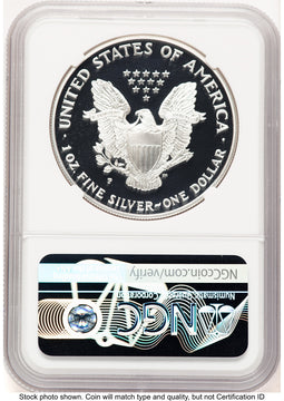 1994-P Proof Silver Eagle 1 oz Brown Label NGC PF70