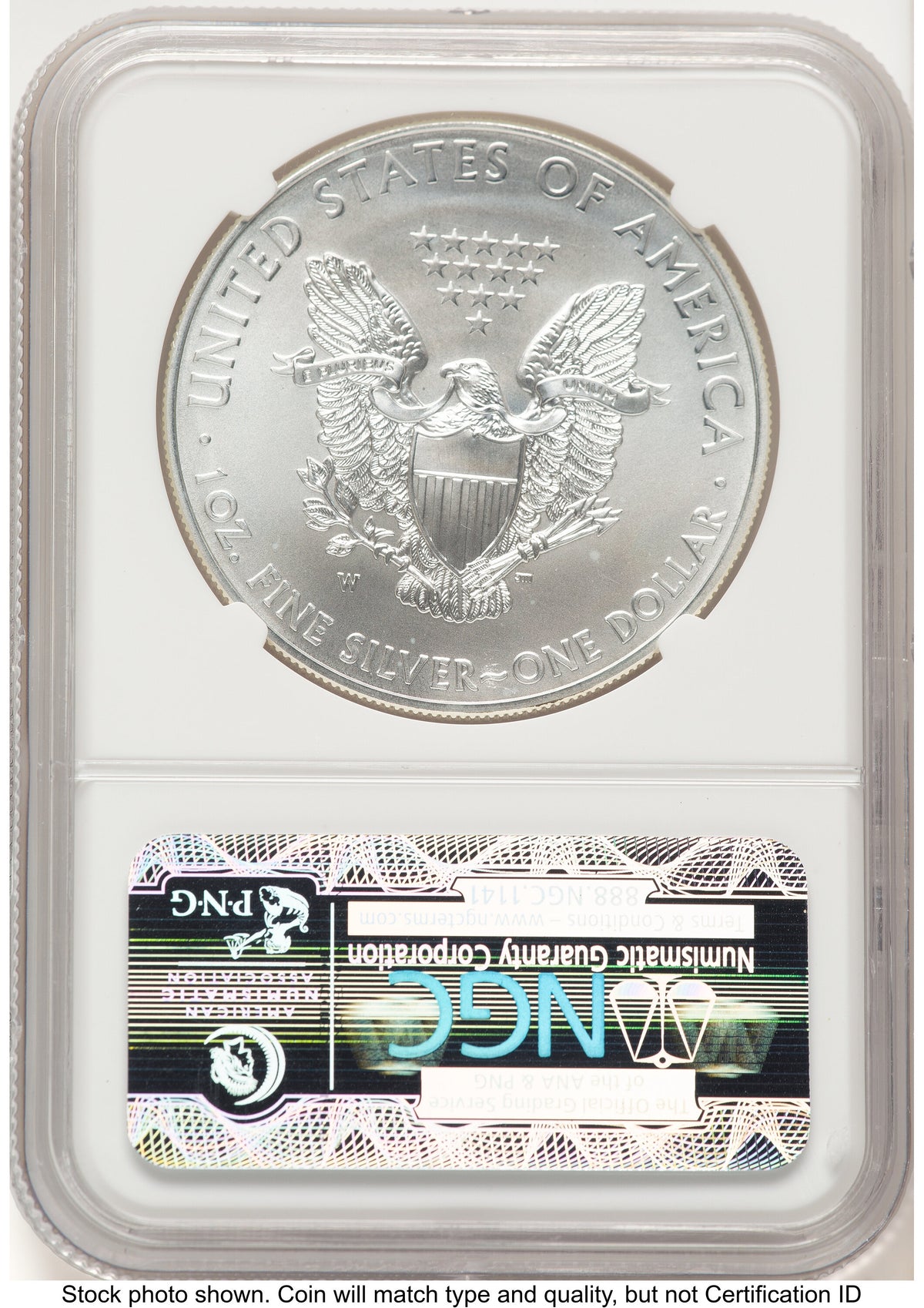 2012-W Burnished Silver Eagle 1 oz West Point Star Label NGC MS70