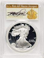 1987-S Proof Silver Eagle 1 oz Thomas Cleveland Art Deco PCGS PR70