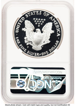 1994-P Proof Silver Eagle 1 oz Thomas Uram NGC PF70