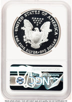 1994-P Proof Silver Eagle 1 oz Thomas Uram NGC PF70