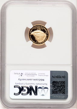 2024-W Proof Gold Eagle 1/10 oz FDI Reagan Legacy Series NGC PF70