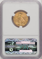 1911 $5 Indian Half Eagle NGC MS65
