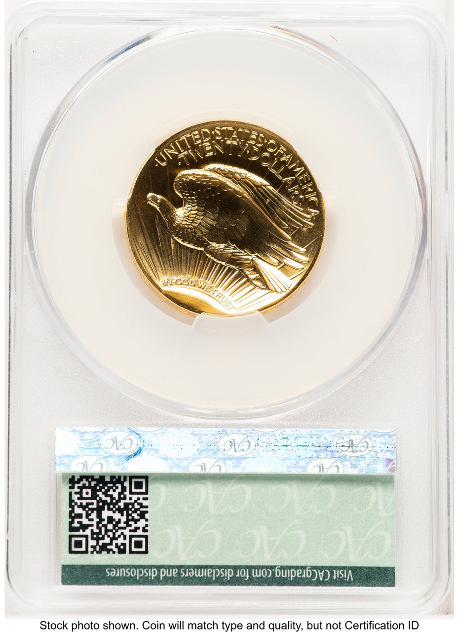 2009 G$20 Ultra High Relief PL Ron Drzewucki CACG MS70 (769280004)