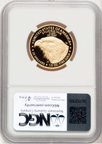 2024-W Proof Gold Eagle 1/2 oz FDI Mike Castle NGC MS70