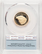 2024-W Proof Gold Eagle 1/4 oz FS Flag PCGS PR70