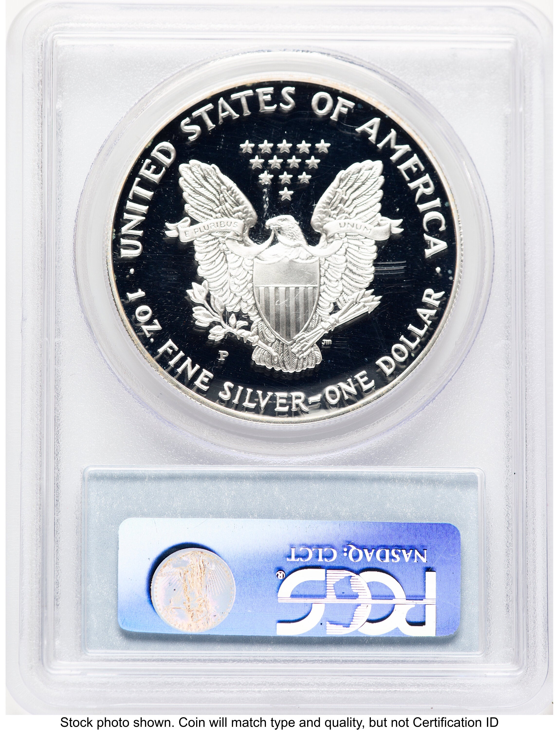 1993-P Proof Silver Eagle 1 oz Blue Label PCGS PR70 | LCR Coin