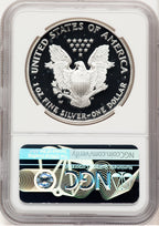 2003-W Proof Silver Eagle 1 oz Rhett Jeppson NGC PF70