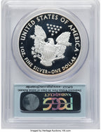 2013-W Proof Silver Eagle 1 oz FS Flag PCGS PR70