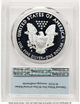 2017-S Proof Silver Eagle Limited Edition Proof Set 1 oz FDI FS Flag PCGS PR70