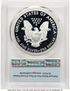 2017-S Proof Silver Eagle Limited Edition Proof Set 1 oz FDI FS Flag PCGS PR70
