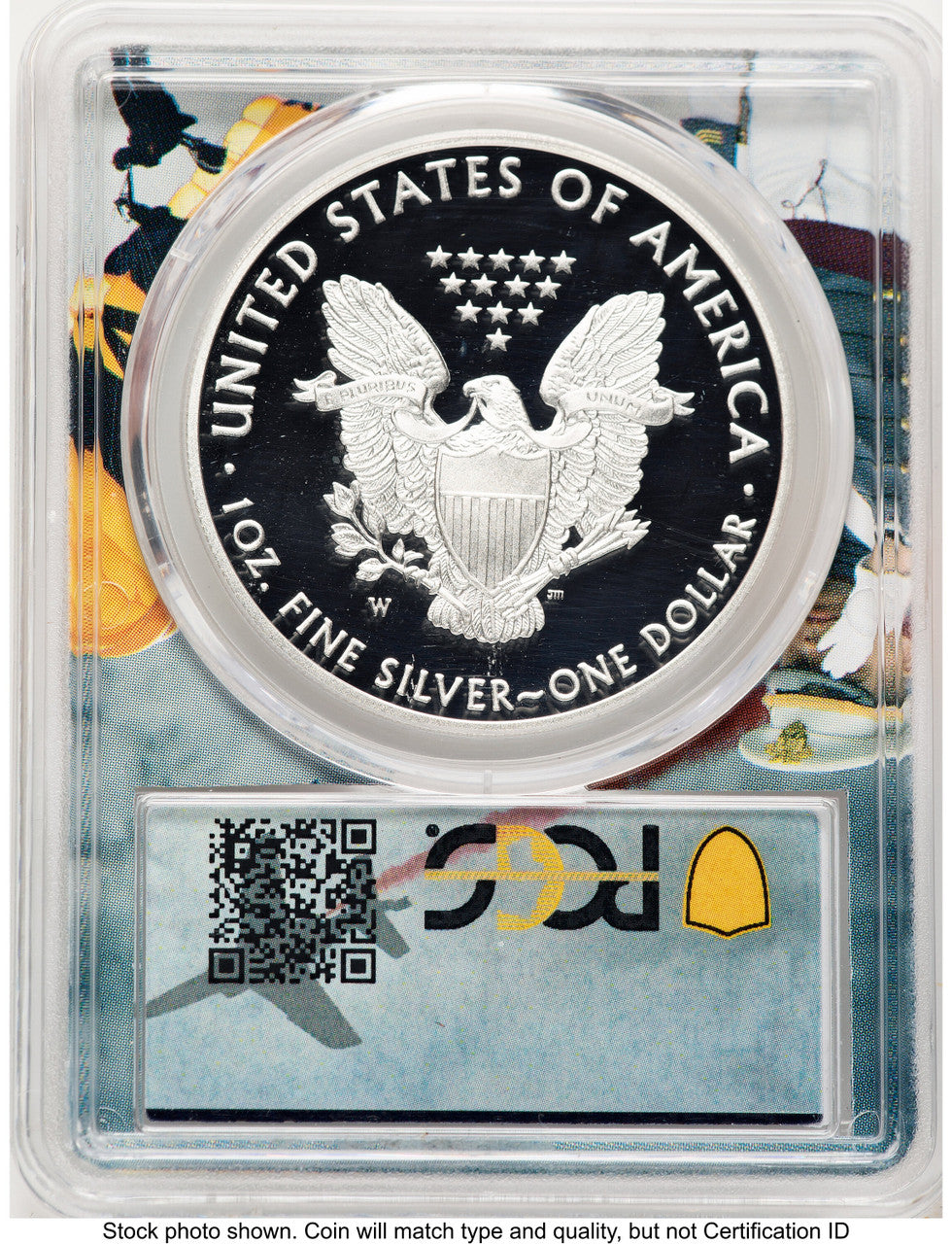 2017-W Proof Silver Eagle 1 oz WP Mint Hoard Struck at West Point Picture Frame PCGS PR70