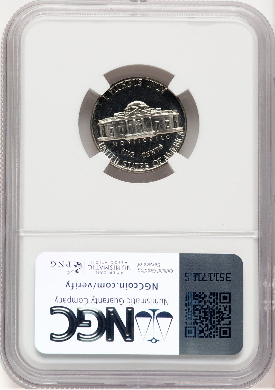 1971 5C NO S Proof Jefferson Nickel NGC PR67