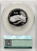 2023-W Proof Platinum Eagle 1 oz First Day Of Delivery CACG PR70