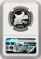 2003-W Proof Platinum Eagle 1 oz Mike Castle NGC PF70