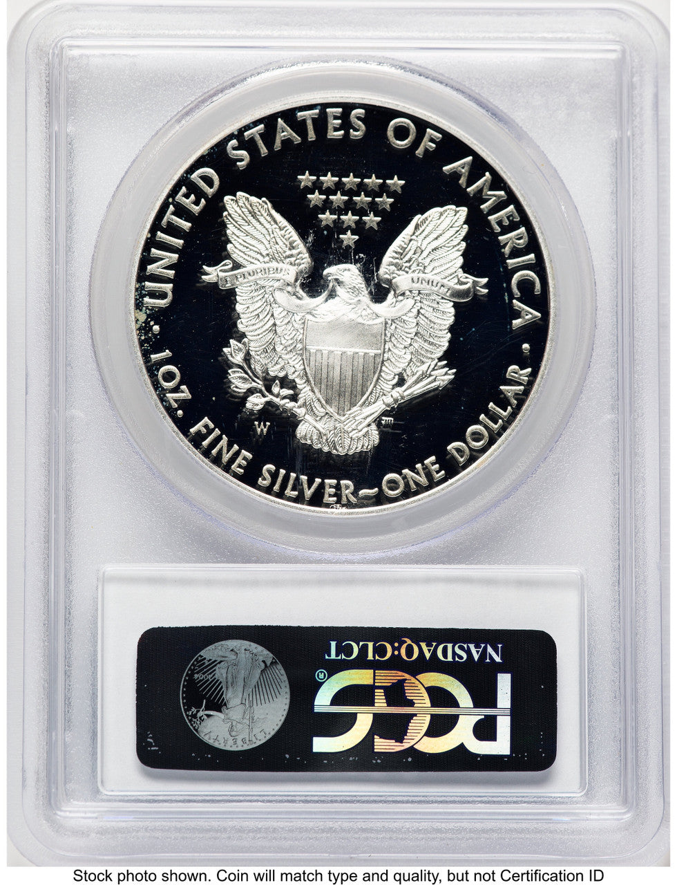 2012-W Proof Silver Eagle 1 oz Blue Gradient PCGS PR70 (771259010)
