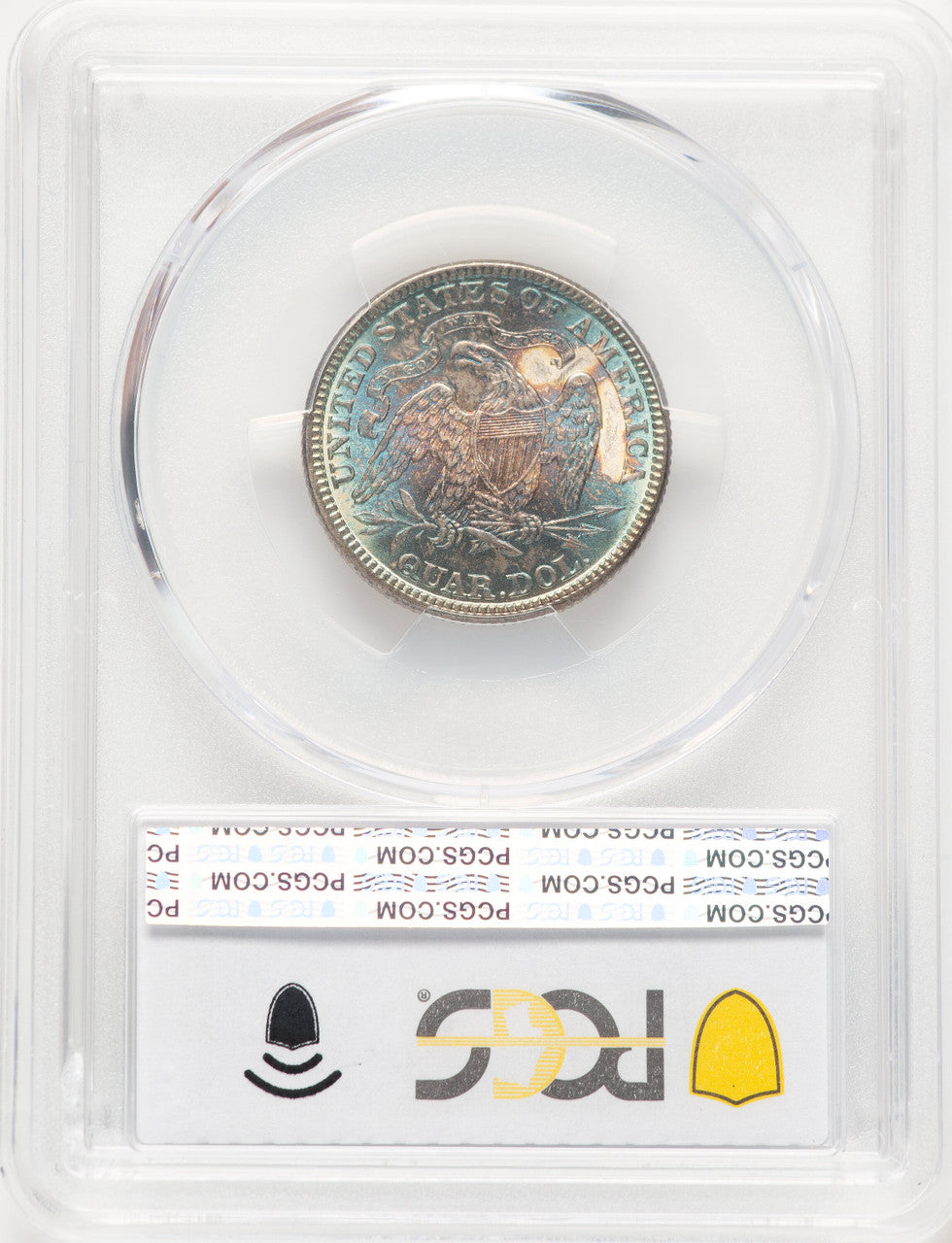 1889 25C Seated Quarter PCGS MS67