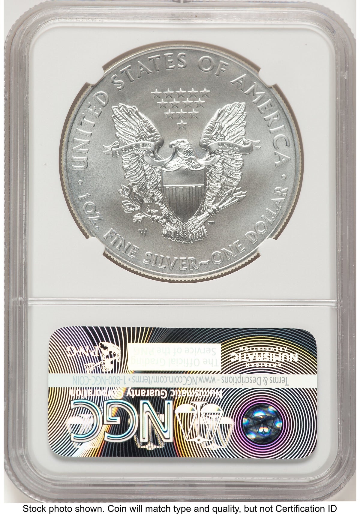 2012-W Burnished Silver Eagle 1 oz John NGC MS70 Mercanti