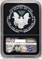 2016-W Proof Silver Eagle 1 oz FDI Elizabeth Jones NGC PF70