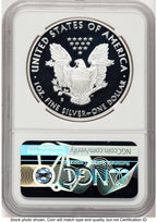 2018-S Proof Silver Eagle 1 oz ER San Francisco Bridge Label NGC PF70