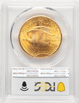 1926 $20 CAC Saint-Gaudens Double Eagle PCGS MS66+