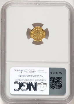 1853-C G$1 Gold Dollar NGC AU53