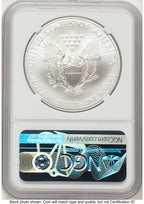 2012-(S) Silver Eagle John NGC MS70 Mercanti
