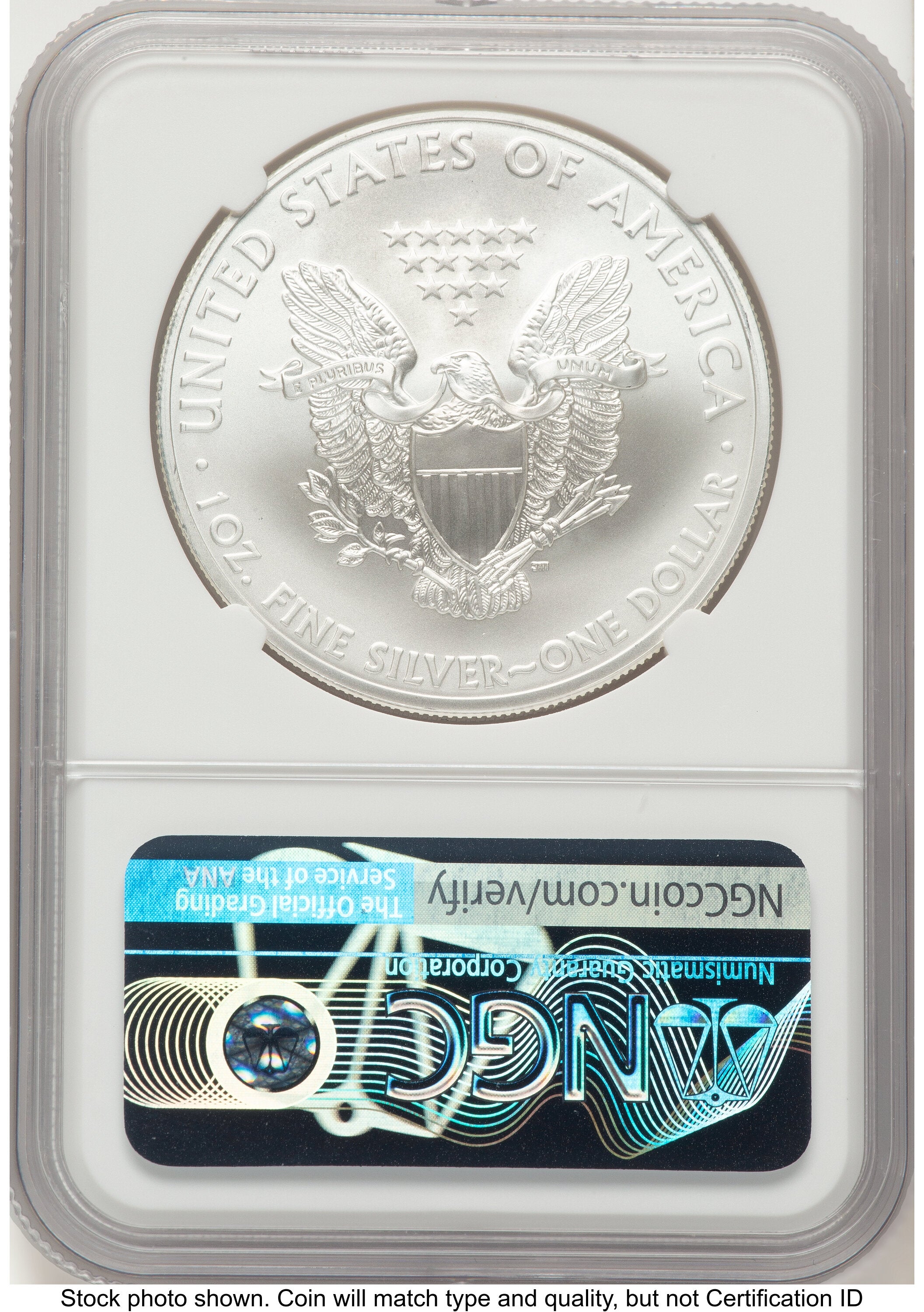 2012-(S) Silver Eagle John NGC MS70 Mercanti