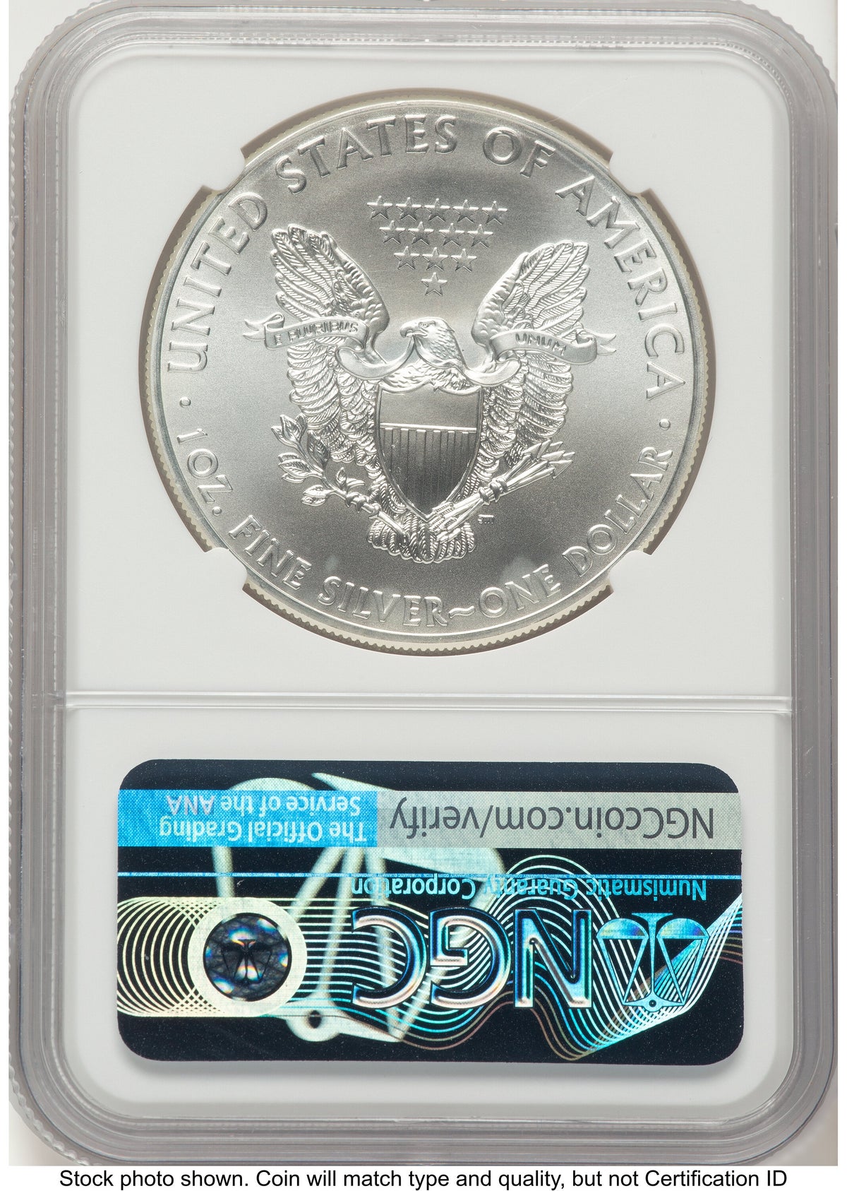 2013-(W) Silver Eagle John NGC MS70 Mercanti