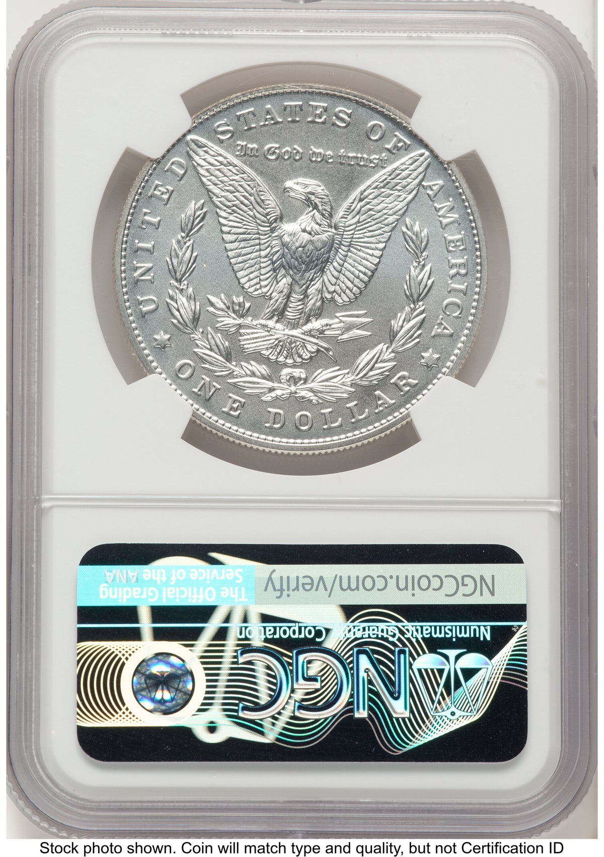 2021 Morgan Dollar ER Mike Castle NGC MS70
