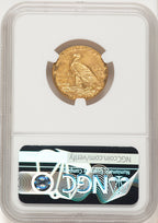 1910 $5 Indian Half Eagle NGC MS64 (772276005)