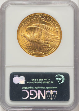 1924-S $20 Saint-Gaudens Double Eagle NGC MS64