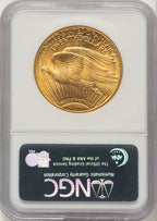 1924-S $20 Saint-Gaudens Double Eagle NGC MS64